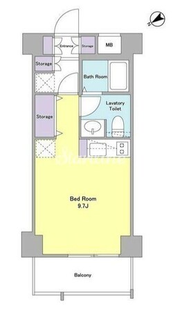 スタイリオ下丸子の物件間取画像